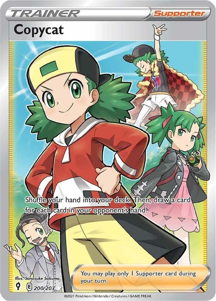 Image for Copycat (Full Art) (200/203) [SWSH07: Evolving Skies]