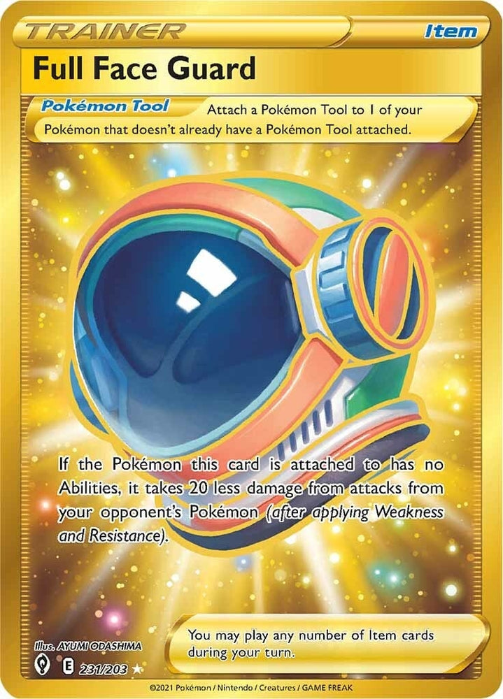 Image for Full Face Guard (Secret) (231/203) [SWSH07: Evolving Skies]