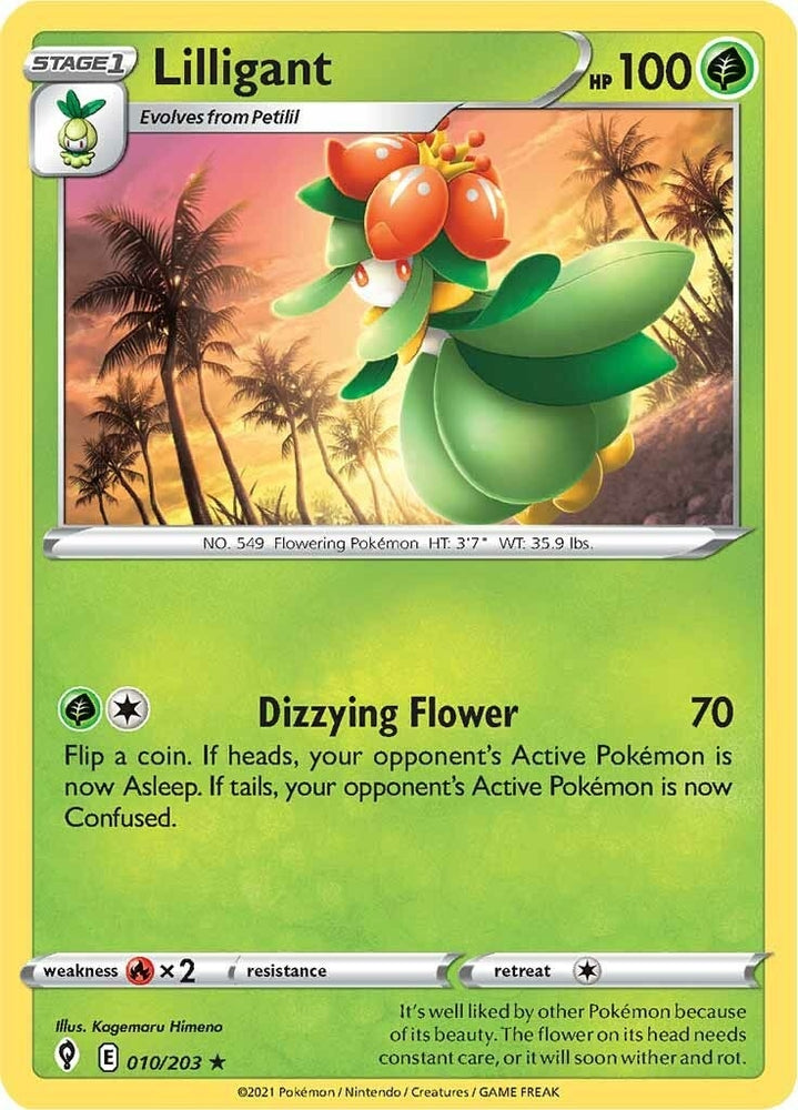 Image for Lilligant (010/203) [SWSH07: Evolving Skies]