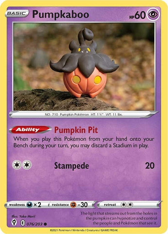 Image for Pumpkaboo (076/203) - Pokemon