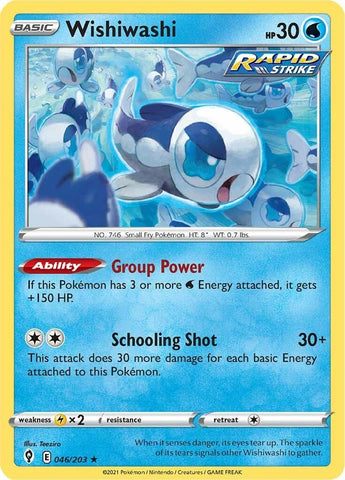 Image for Wishiwashi (046/203) - Pokemon