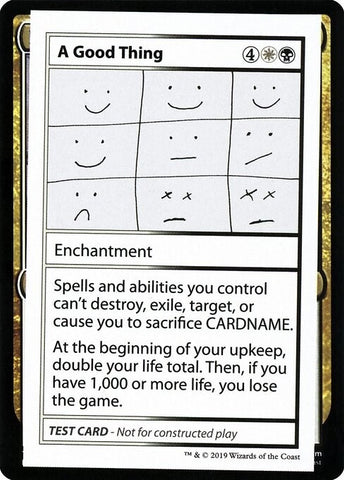 Image for A Good Thing (No PW Symbol) [Mystery Booster: Convention Edition Exclusives]