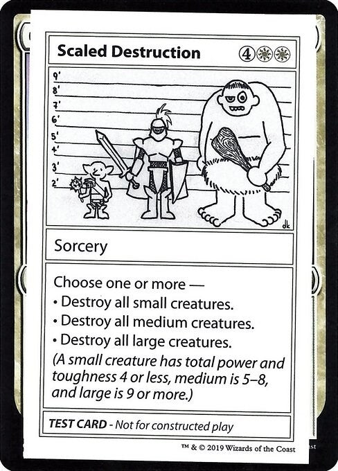 Image for Scaled Destruction (No PW Symbol) [Mystery Booster: Convention Edition Exclusives]
