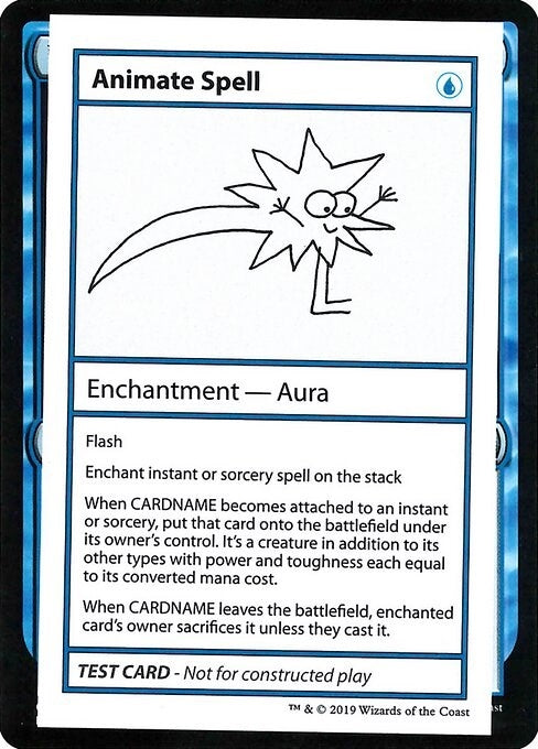 Image for Animate Spell (No PW Symbol) [Mystery Booster: Convention Edition Exclusives]