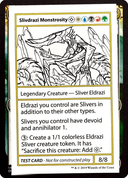 Image for Slivdrazi Monstrosity (No PW Symbol) [Mystery Booster: Convention Edition Exclusives]