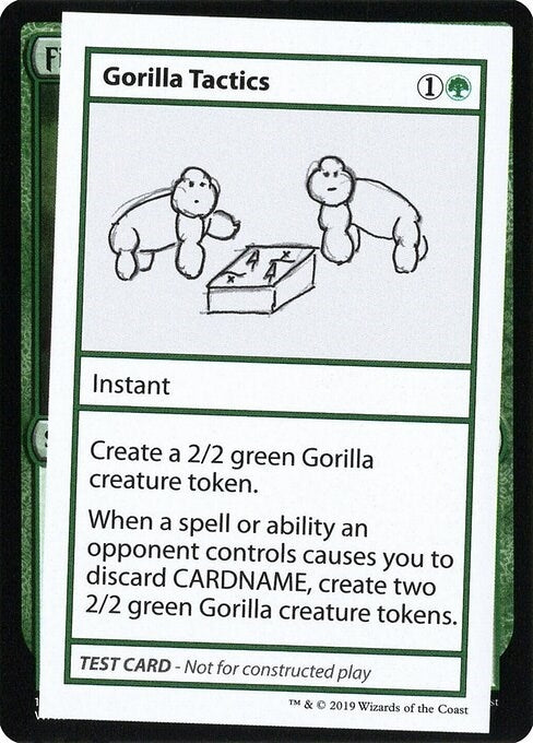 Image for Gorilla Tactics (No PW Symbol) [Mystery Booster: Convention Edition Exclusives]