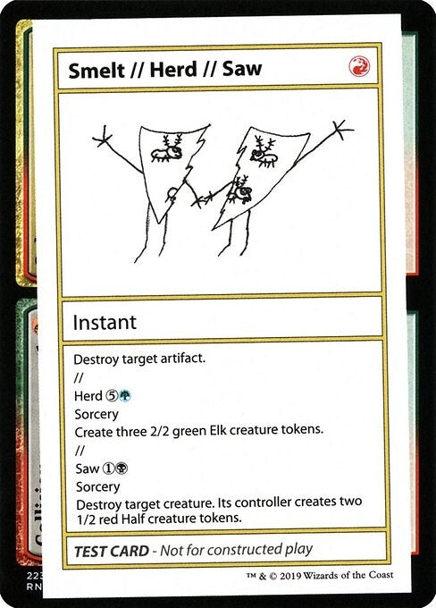 Image for Smelt // Herd // Saw (No PW Symbol) [Mystery Booster: Convention Edition Exclusives]