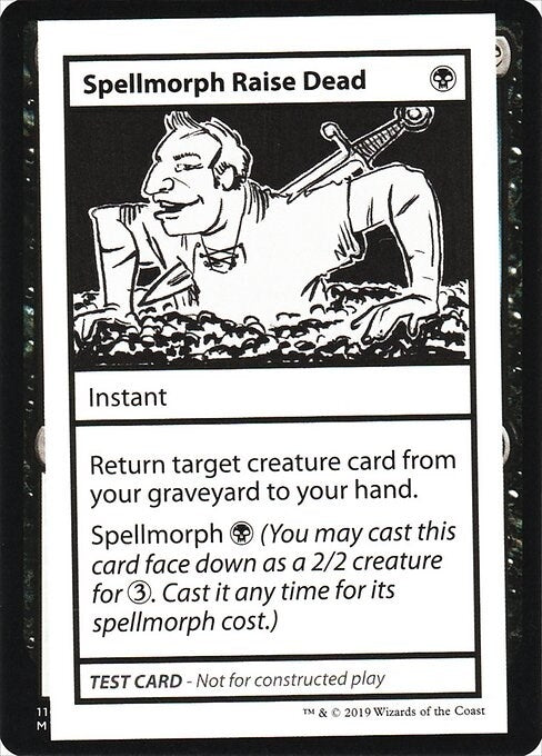 Image for Spellmorph Raise Dead (No PW Symbol) [Mystery Booster: Convention Edition Exclusives]