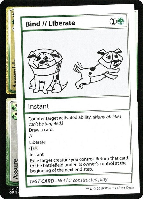 Image for Bind // Liberate (No PW Symbol) [Mystery Booster: Convention Edition Exclusives]