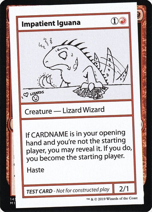 Image for Impatient Iguana (No PW Symbol) [Mystery Booster: Convention Edition Exclusives]