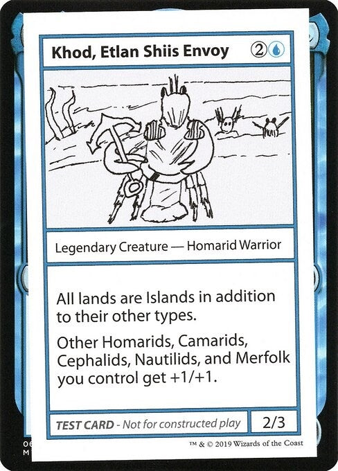 Image for Khod, Etlan Shiis Envoy (No PW Symbol) [Mystery Booster: Convention Edition Exclusives]