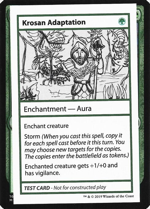 Image for Krosan Adaptation (No PW Symbol) [Mystery Booster: Convention Edition Exclusives]