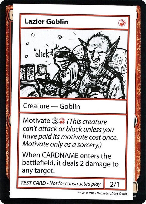 Image for Lazier Goblin (No PW Symbol) [Mystery Booster: Convention Edition Exclusives]
