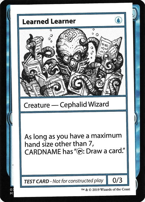 Image for Learned Learner (No PW Symbol) [Mystery Booster: Convention Edition Exclusives]