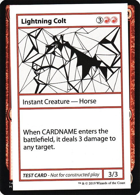 Image for Lightning Colt (No PW Symbol) [Mystery Booster: Convention Edition Exclusives]