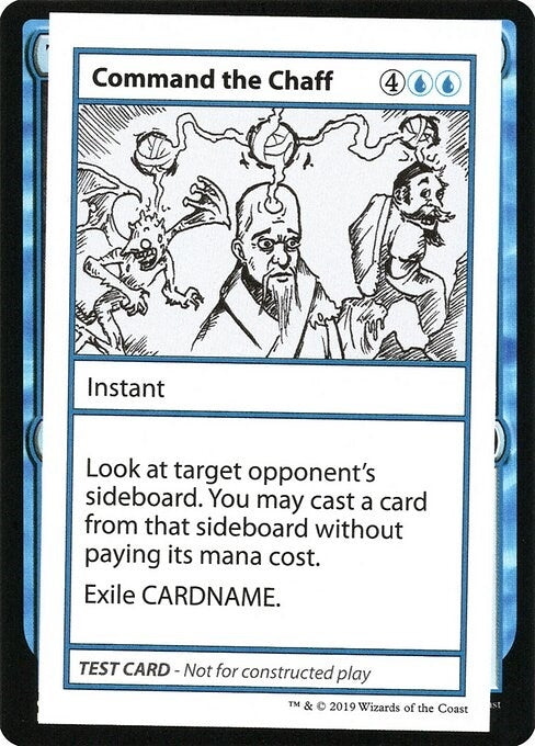 Image for Command the Chaff (No PW Symbol) [Mystery Booster: Convention Edition Exclusives]