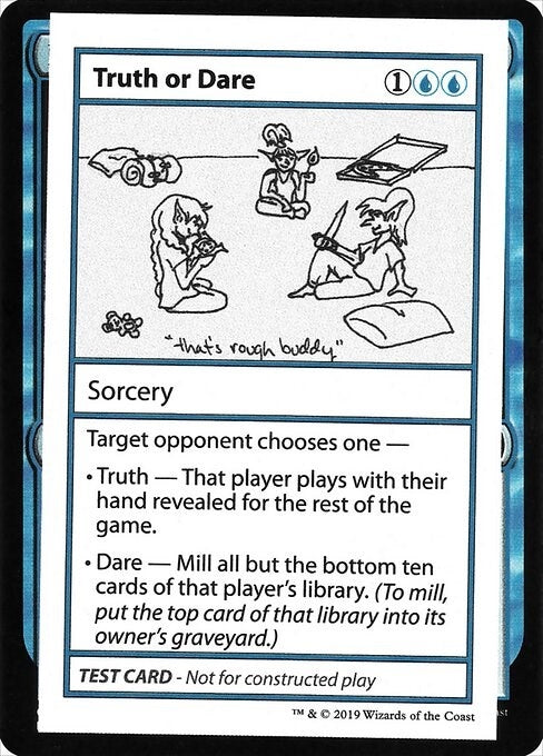 Image for Truth or Dare (No PW Symbol) [Mystery Booster: Convention Edition Exclusives]