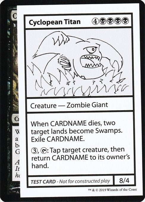 Image for Cyclopean Titan (No PW Symbol) [Mystery Booster: Convention Edition Exclusives]