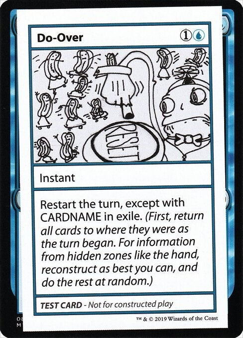 Image for Do-Over (No PW Symbol) [Mystery Booster: Convention Edition Exclusives]