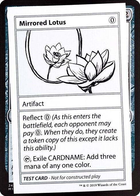 Image for Mirrored Lotus (No PW Symbol) [Mystery Booster: Convention Edition Exclusives]