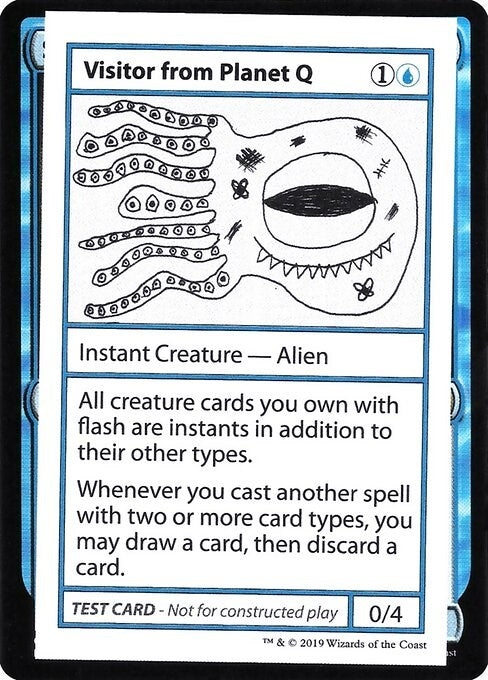 Image for Visitor from Planet Q (No PW Symbol) [Mystery Booster: Convention Edition Exclusives]