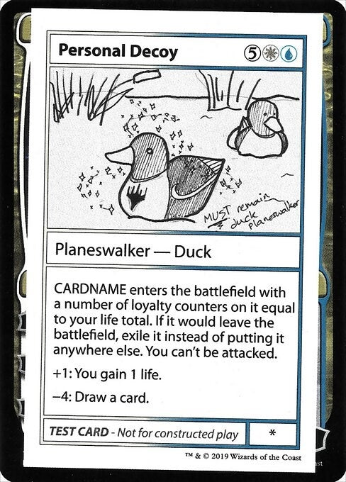 Image for Personal Decoy (No PW Symbol) [Mystery Booster: Convention Edition Exclusives]