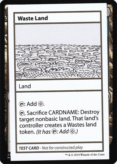 Image for Waste Land (No PW Symbol) [Mystery Booster: Convention Edition Exclusives]