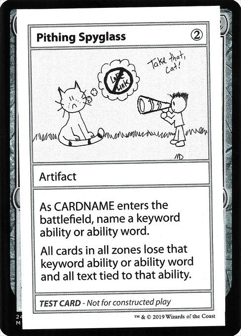 Image for Pithing Spyglass (No PW Symbol) [Mystery Booster: Convention Edition Exclusives]