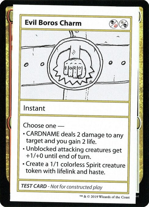 Image for Evil Boros Charm (No PW Symbol) [Mystery Booster: Convention Edition Exclusives]