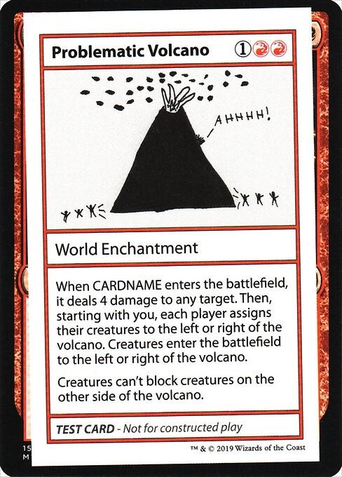 Image for Problematic Volcano (No PW Symbol) [Mystery Booster: Convention Edition Exclusives]