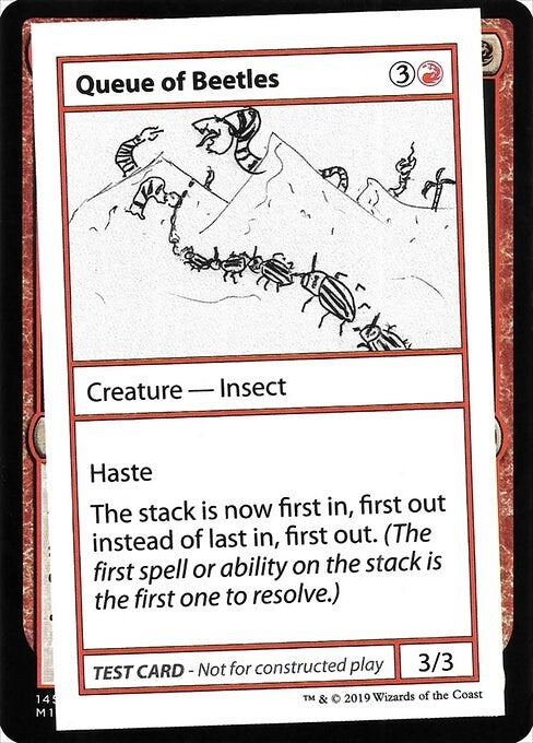 Image for Queue of Beetles (No PW Symbol) [Mystery Booster: Convention Edition Exclusives]