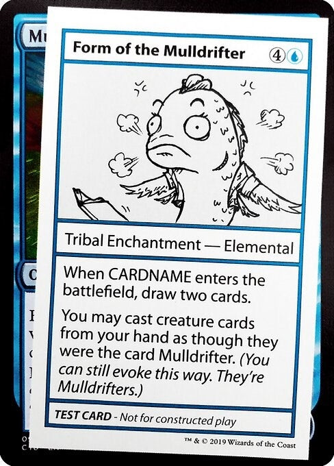 Image for Form of the Mulldrifter (No PW Symbol) [Mystery Booster: Convention Edition Exclusives]