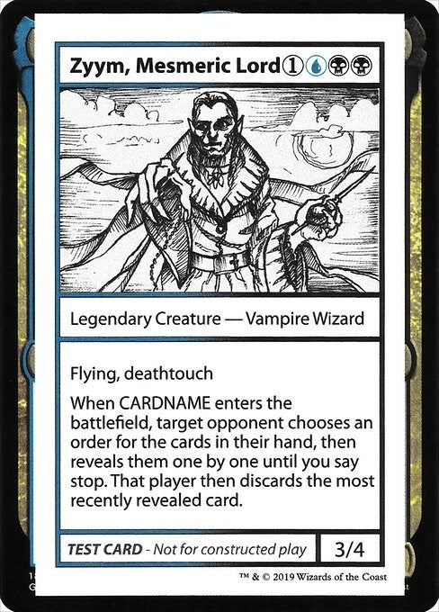 Image for Zyym, Mesmeric Lord (No PW Symbol) [Mystery Booster: Convention Edition Exclusives]