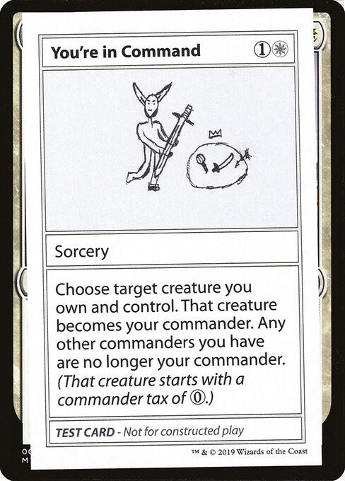 Image for You're In Command (No PW Symbol) [Mystery Booster: Convention Edition Exclusives]