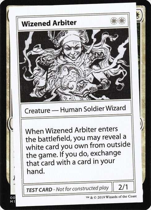 Image for Wizened Arbiter (No PW Symbol) [Mystery Booster: Convention Edition Exclusives]