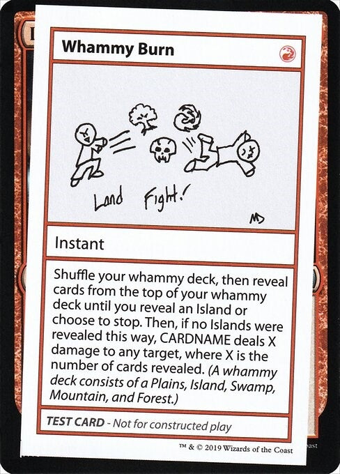 Image for Whammy Burn (No PW Symbol) [Mystery Booster: Convention Edition Exclusives]