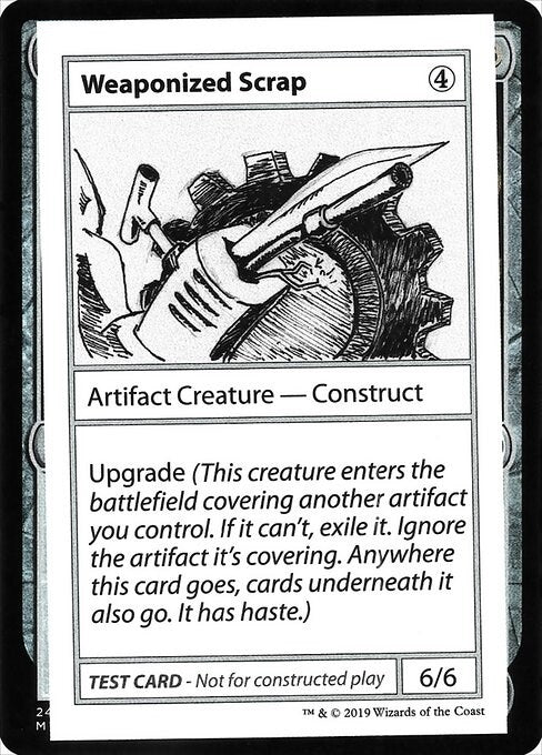 Image for Weaponized Scrap (No PW Symbol) [Mystery Booster: Convention Edition Exclusives]
