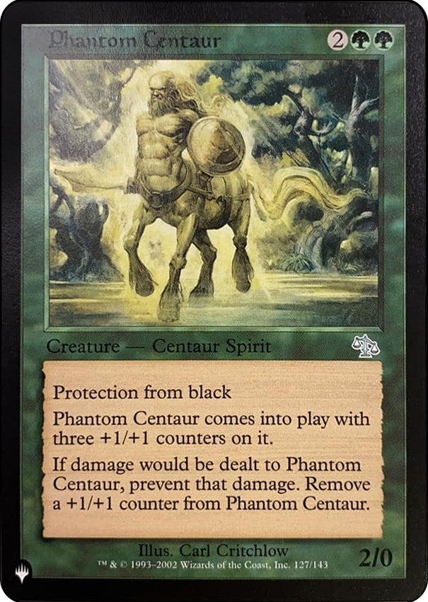 Image for Phantom Centaur (Misprint) (127) [The List Reprints]