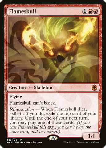 Image for Flameskull (143) (AFR&)