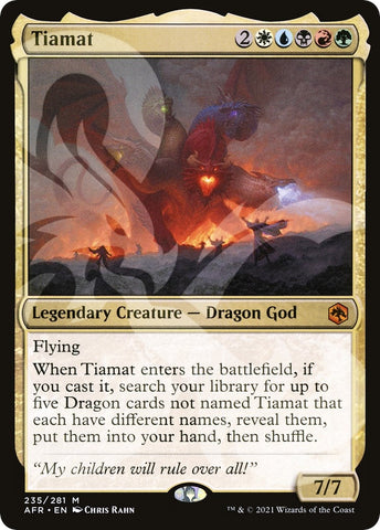 Image for Tiamat (235) (AFR&)