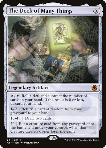 Image for The Deck of Many Things (241) (AFR&)