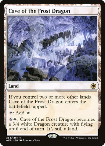 Image for Cave of the Frost Dragon (253) (AFR&)
