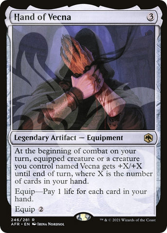 Image for Hand of Vecna (246) (AFR&)