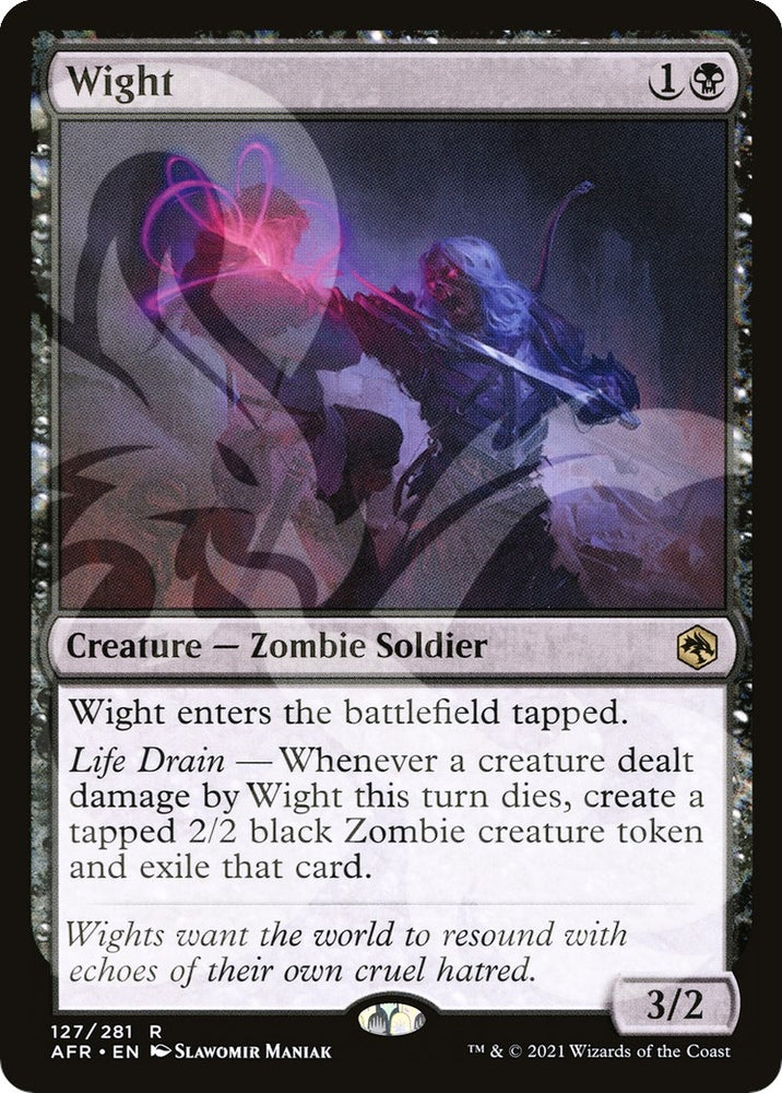 Image for Wight (127) - Magic: The Gathering
