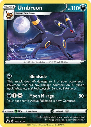 Image for Umbreon - SWSH129 (SWSH129) [SWSH: Sword & Shield Promo Cards]