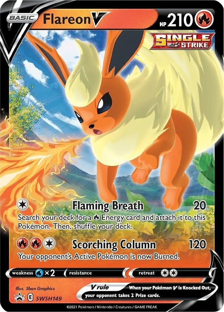 Image for Flareon V - SWSH149 (SWSH149) [SWSH: Sword & Shield Promo Cards]