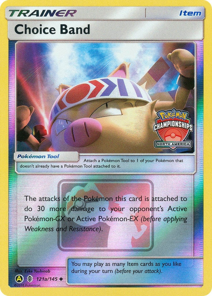 Image for Choice Band - 121a/145 (North America Championships) (121a/145) - Pokemon