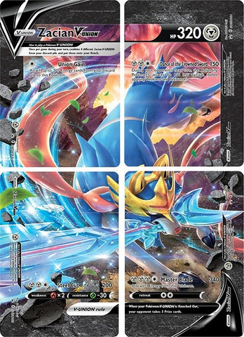 Image for Zacian V-UNION [Set of 4] [SWSH: Sword & Shield Promo Cards]