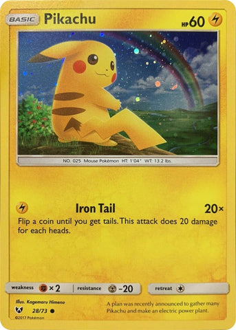 Pikachu - 28/73 (Cosmos Holo) (028/073) (Miscellaneous Cards & Products)