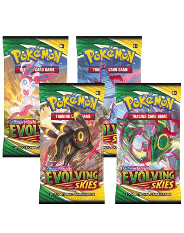 Image for Evolving Skies Booster Pack Art Bundle [Set of 4] [SWSH07: Evolving Skies]